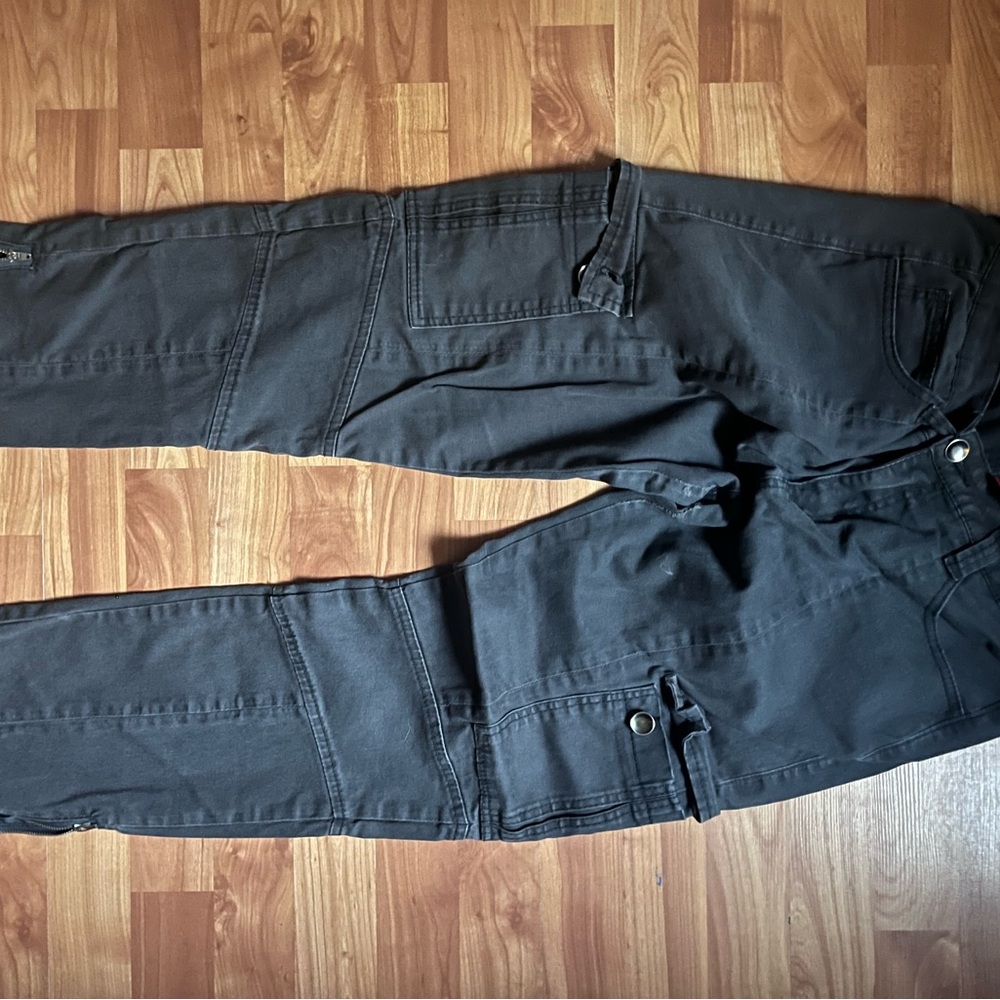 Chic Black Utility Pants